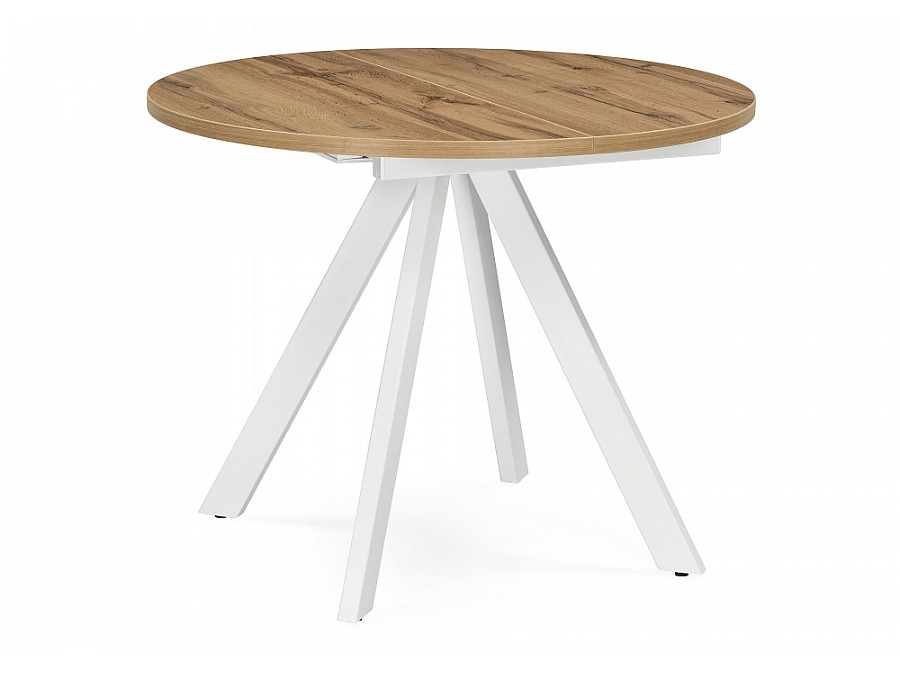 Трейси 90(120)х90х75 дуб вотан / белый