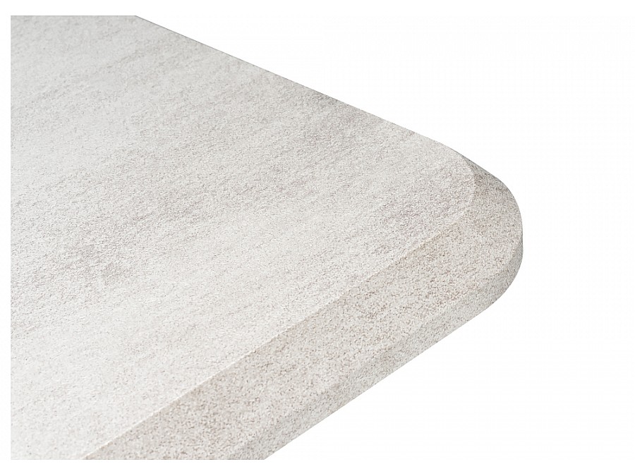 Стол деревянный Санса 120(160)х80х76 камень темный / камень светлый