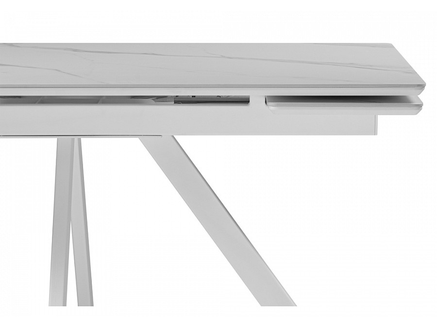 Вилли 140 (200) х 80 белый мрамор alpin white / snow white / белый