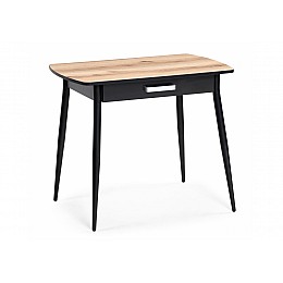 Стол деревянный Вики 90х60х77 делано / черный