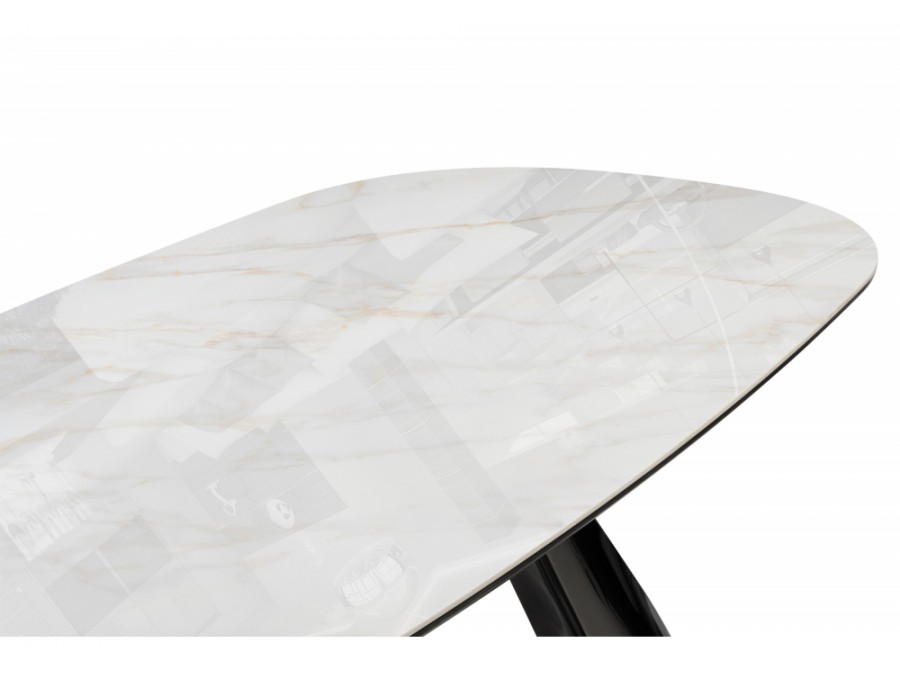 Танго 200х200х90 белый мрамор carla larkin / белый