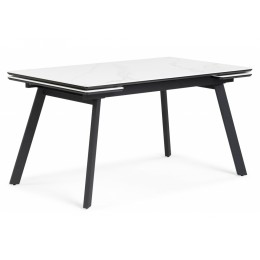 Норман 120(180)х80 snow (alpin) white / черный