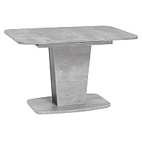 Стол деревянный Токио-28 120(152)х75х75 метрополитан грей / антрацит