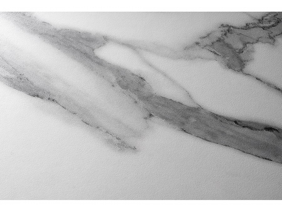 Стол деревянный Регна 100(130)х100х75 черный / белый