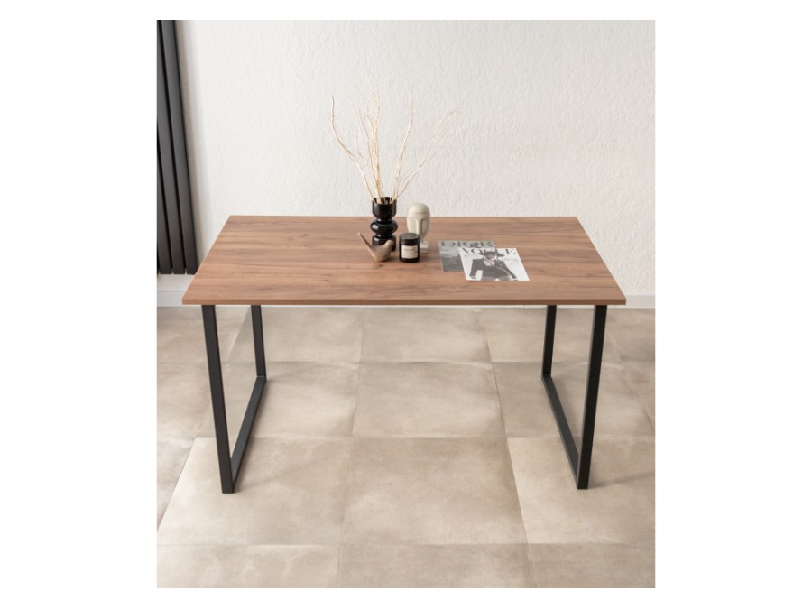 Лиман 140 х 80 дуб крафт табачный / черный матовый