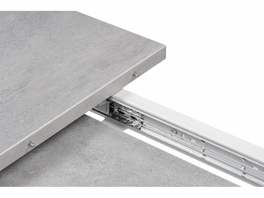 раскладной Лота Лофт 120 25 мм бетон / белый матовый