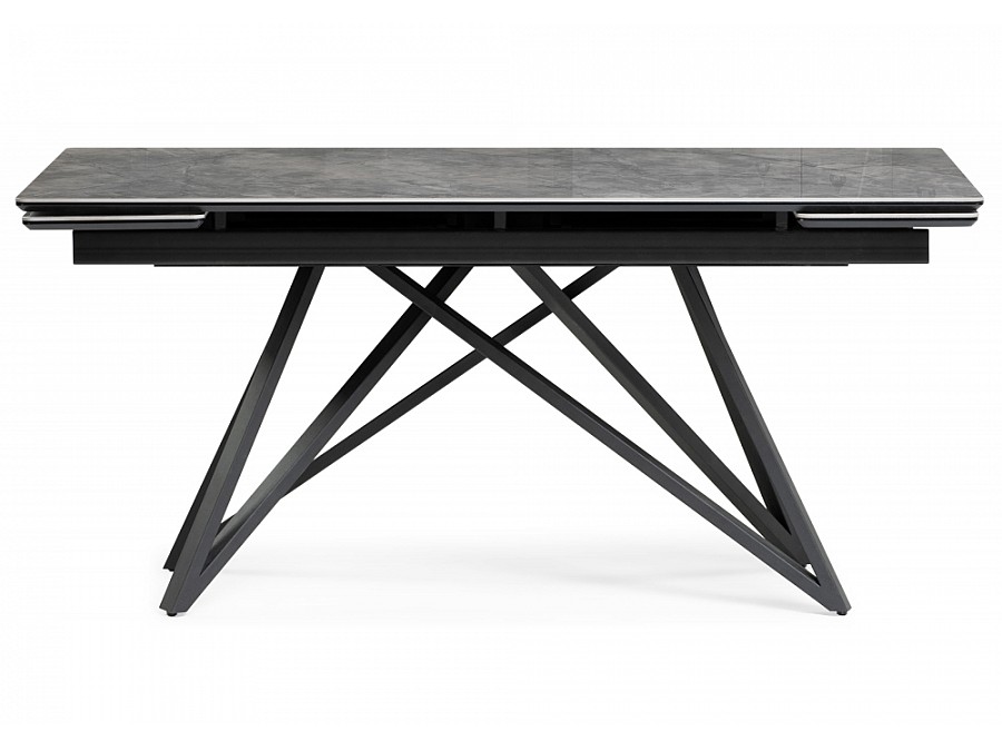 Вилсон 160(220)х89 серый мрамор baolai / черный