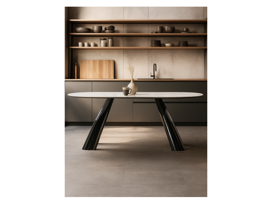 Танго 200х200х90 белый мрамор carla larkin / белый