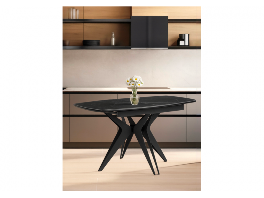 Риполь 160(205)х89 черный мрамор shakespeare black / черный