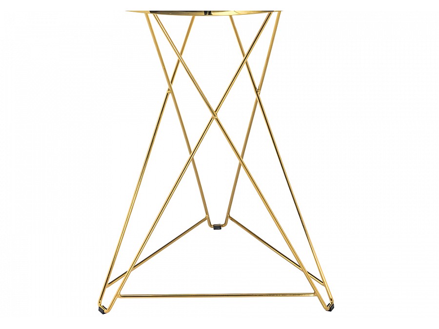 Стол деревянный Milena 60х76 white / gold