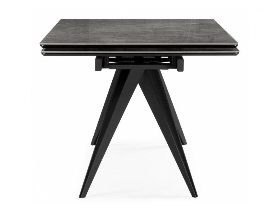 Дарвин 160(220)х89 серый мрамор baolai / черный