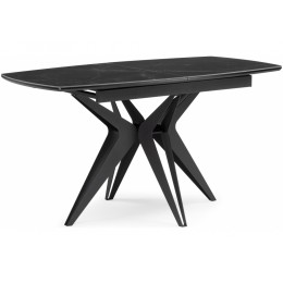 Риполь 160(205)х89 черный мрамор shakespeare black / черный