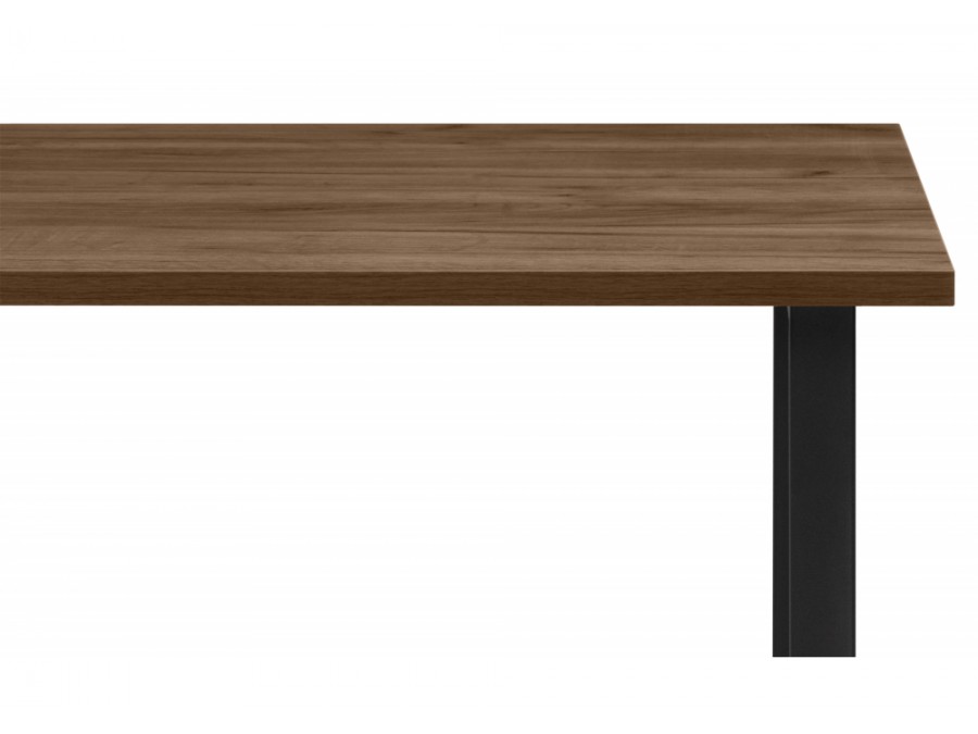 Лиман 140 х 80 дуб крафт табачный / черный матовый