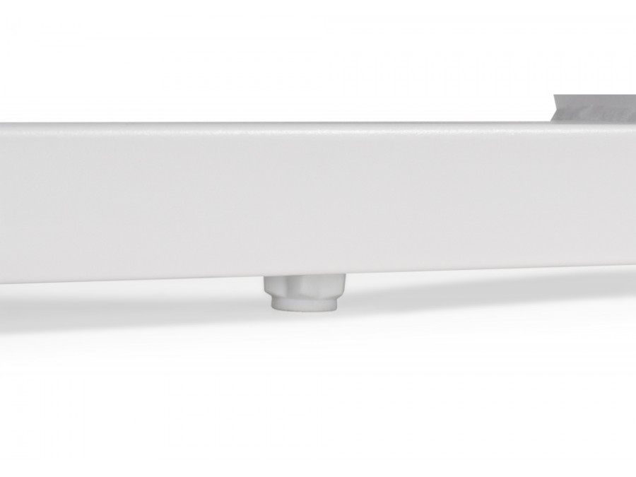 Памелла 140 (200) х 80 белый мрамор alpin white / snow white / белый