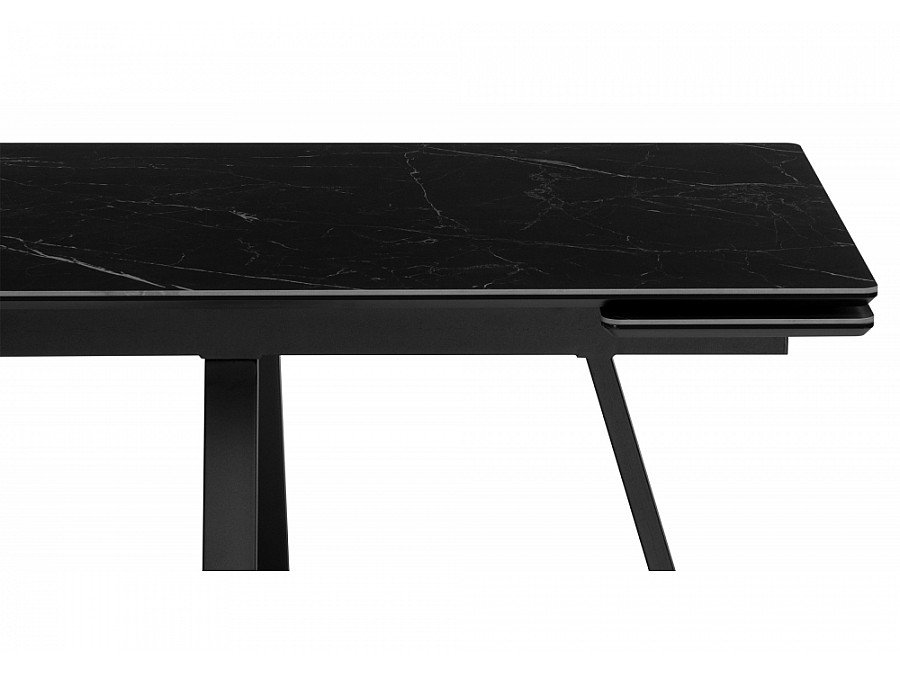 Памелла 140(200)х80 черный мрамор shakespeare black / черный