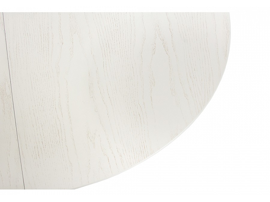 Стол деревянный Arno 106(141)х75х76 молочный патина