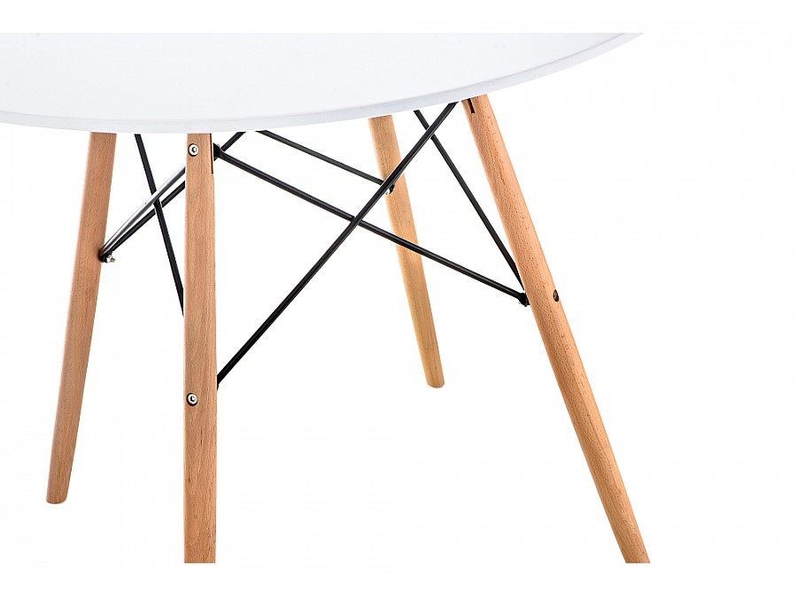 Стол деревянный Table 90х72 white / wood
