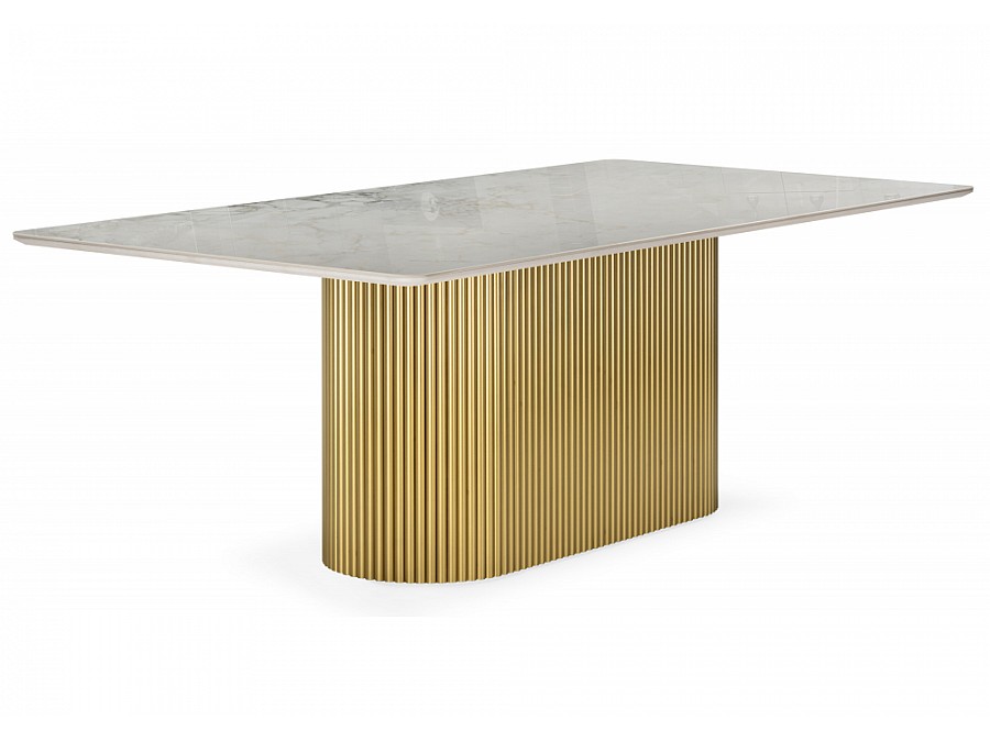 Ривера 220x110 brecha crema / золото
