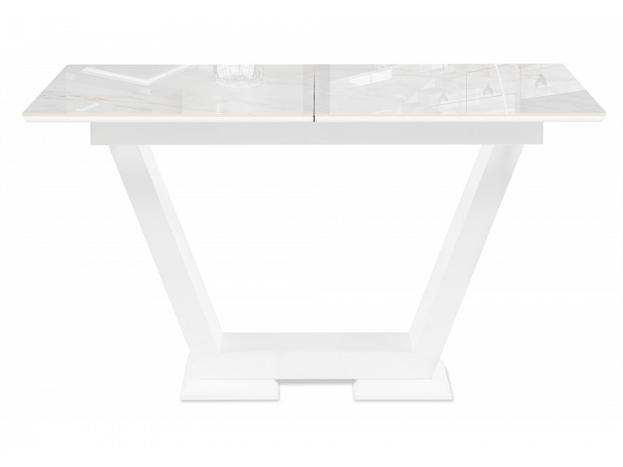 Керамический стол Иматра 140(180)х80х76 carla larkin / белый