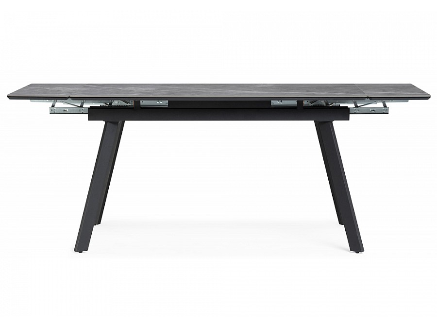 Норман 140(200)х80 серый мрамор larka grey / черный