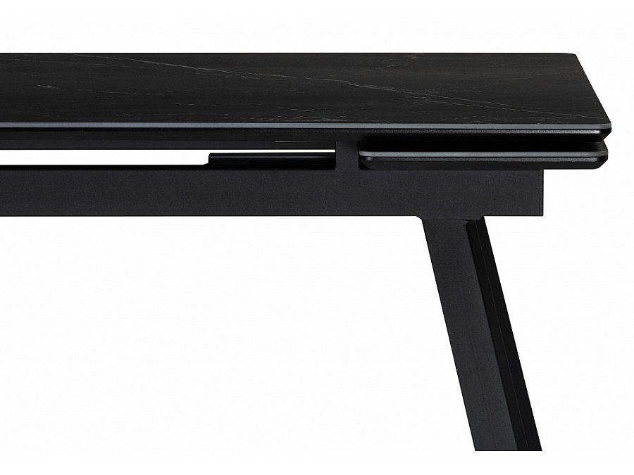 Норман 140(200)х80 черный мрамор shakespeare black / черный