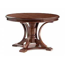 Стол деревянный Нозеан круглый миланский орех