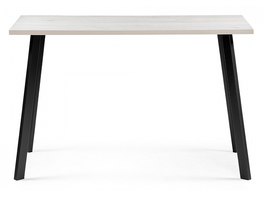 Стол деревянный Тринити Лофт 140x80x75 25 мм юта / черный матовый