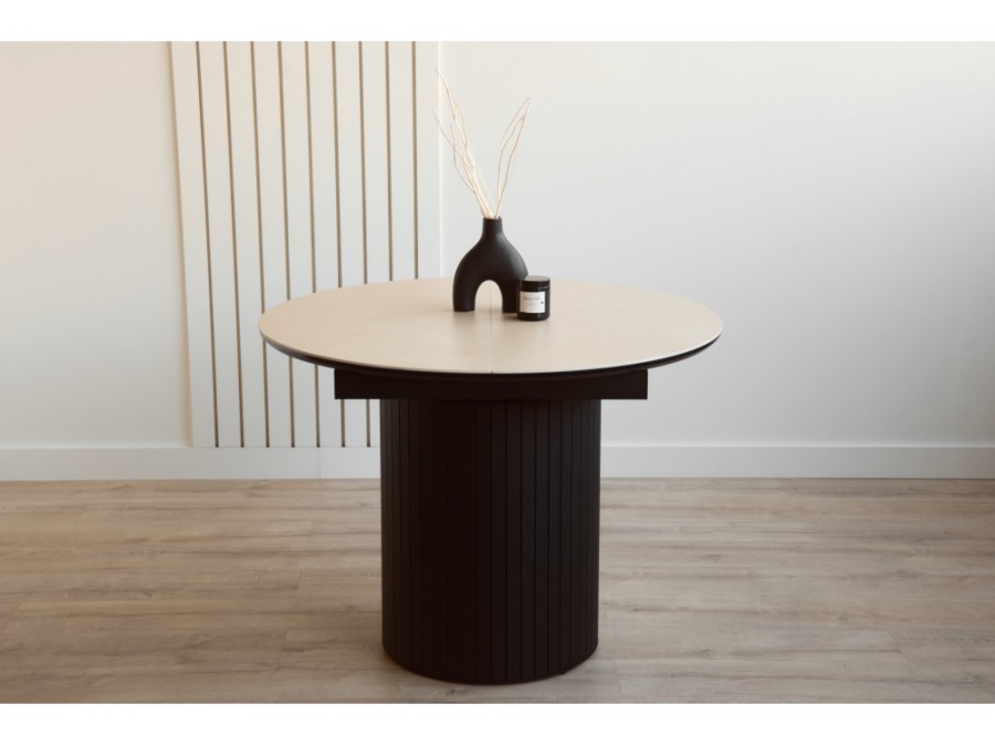 Лорен 100(140) okara light yellow / черный