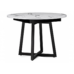 Стол деревянный Регна черный / белый