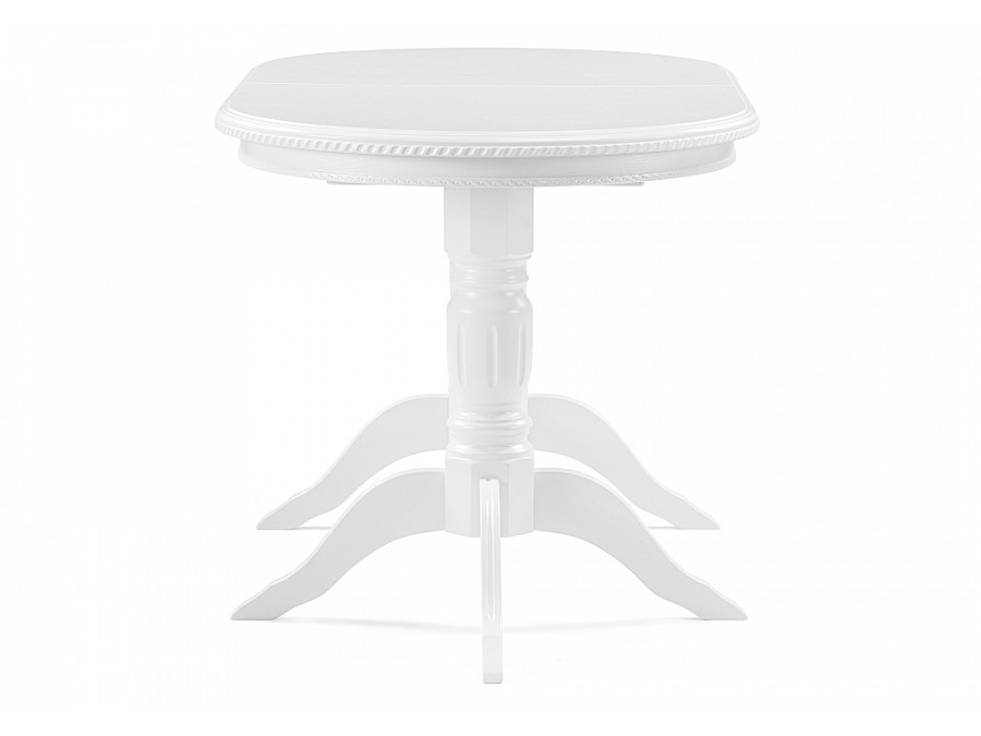 Стол деревянный Эритрин 140(180)х80х77 белый / белый