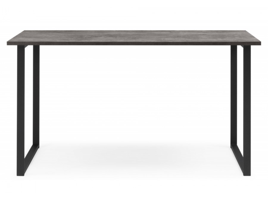 Лиман 117 х 77 бетон светлый / черный матовый