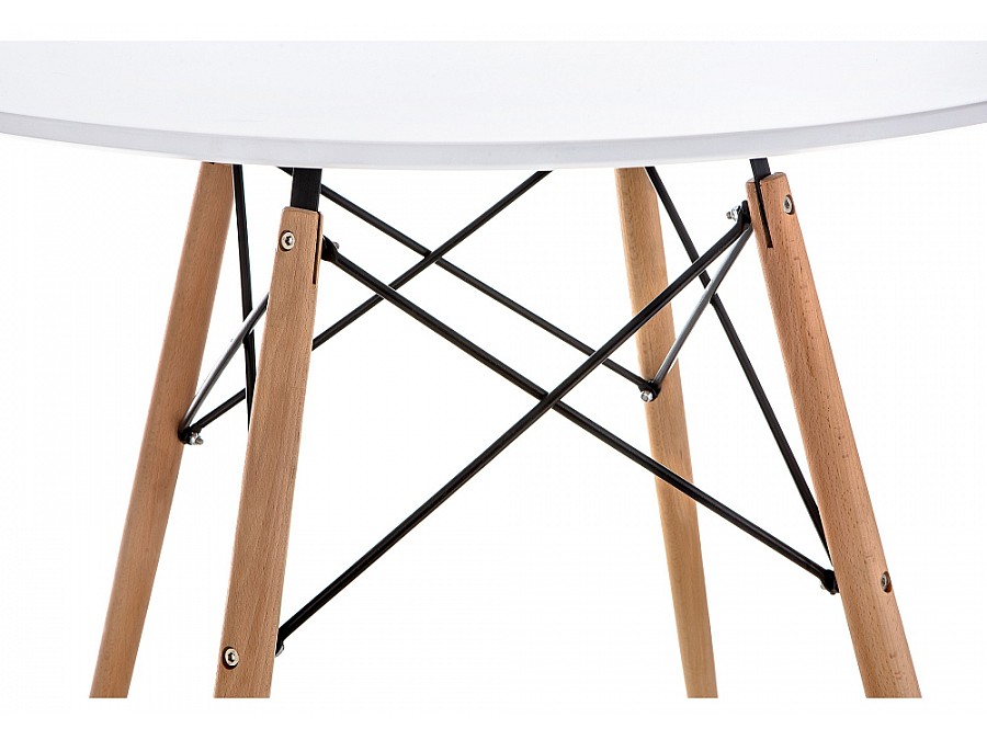 Стол деревянный Table 90х72 white / wood
