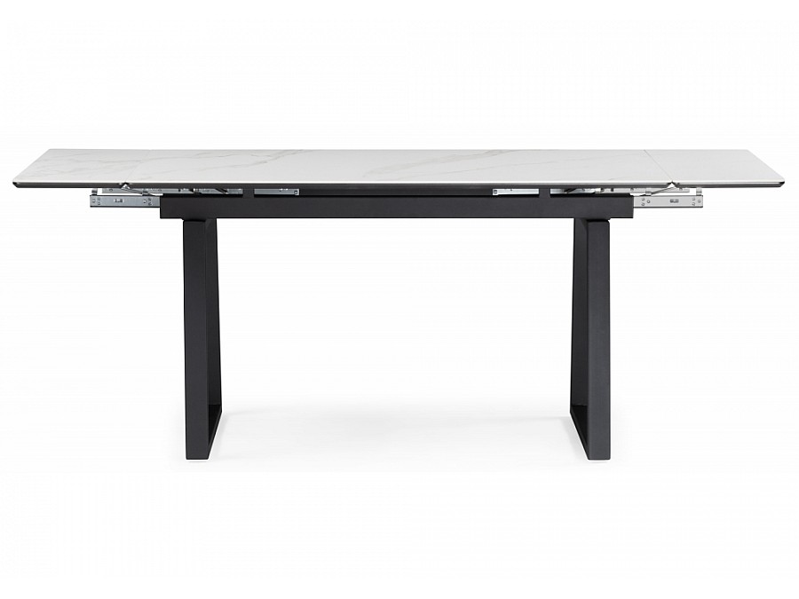 Джек 140(200)х80 белый мрамор alpin white / черный