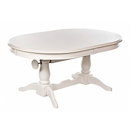 Стол деревянный раскладной Galeon butter white