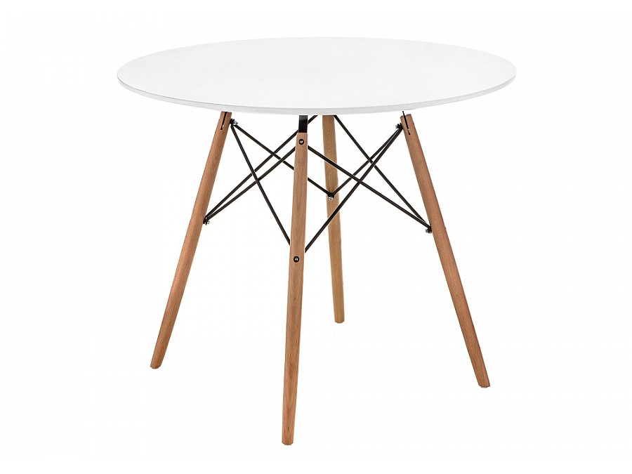 Стол деревянный Table 90х72 white / wood