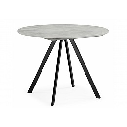 Карпер 90(120) бетон метрополитан / черный матовый