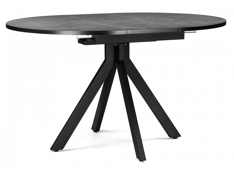 Стол деревянный Бетина 100(130)х100х75 черный