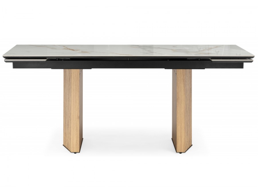 Монерон 180(240)x90 calacatta gold / дуб монтана