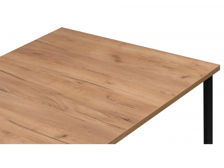 Лиман 117 (157) x 77 дуб крафт золотой / черный матовый