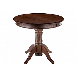 Стол деревянный Павия орех с коричневой патиной