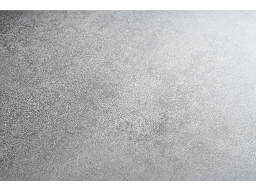 Стол деревянный Тринити Лофт 140x80x75 25 мм бетон / матовый черный