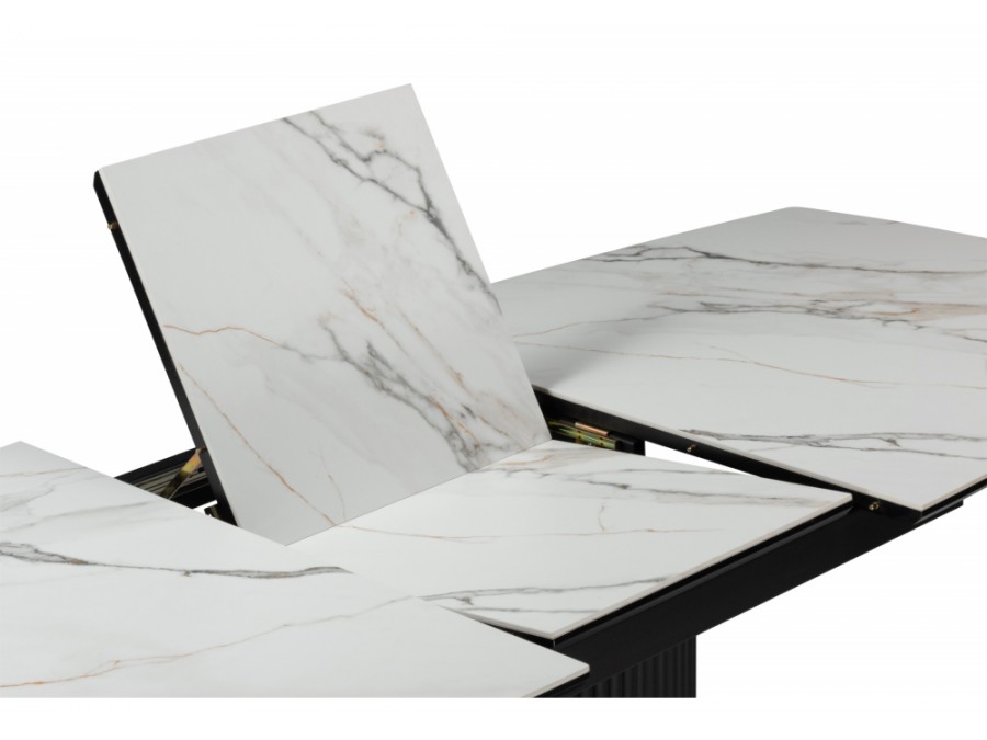 Фестер 160(205)х90 gilt white / черный