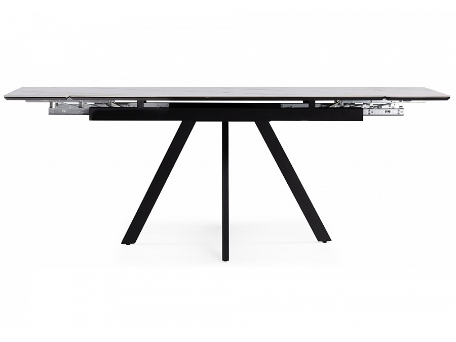 Вилли 140(200)х80 белый мрамор snow white / черный