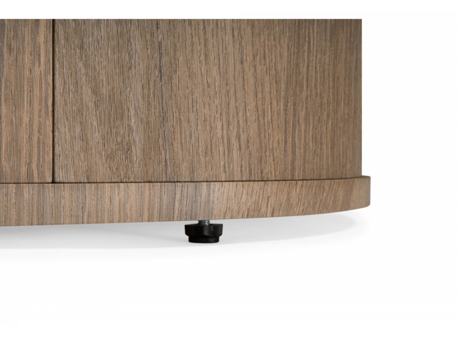 Эллипсо 200х90 snow white / дуб американский