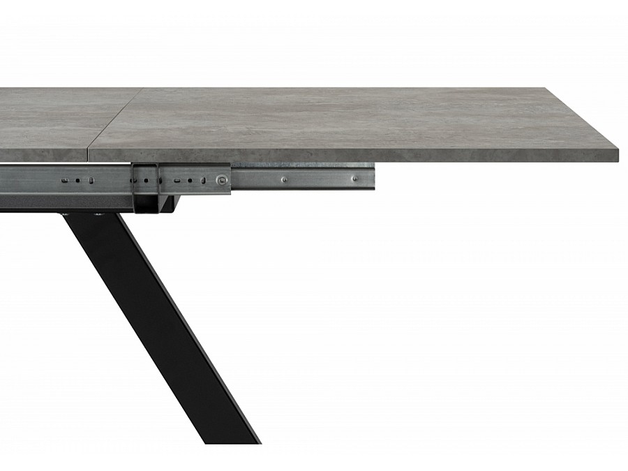 Keon 116(155,5)x77 раздвижной цемент / черный