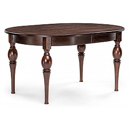 Стол деревянный Авилла 150(200)х110х77 орех темный / орех