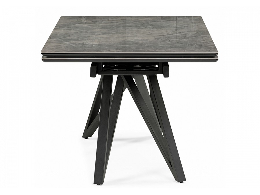 Вилсон 160(220)х89 серый мрамор baolai / черный