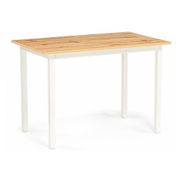 Стол деревянный Аркон 110(130)х68х75 дуб вотан / белый