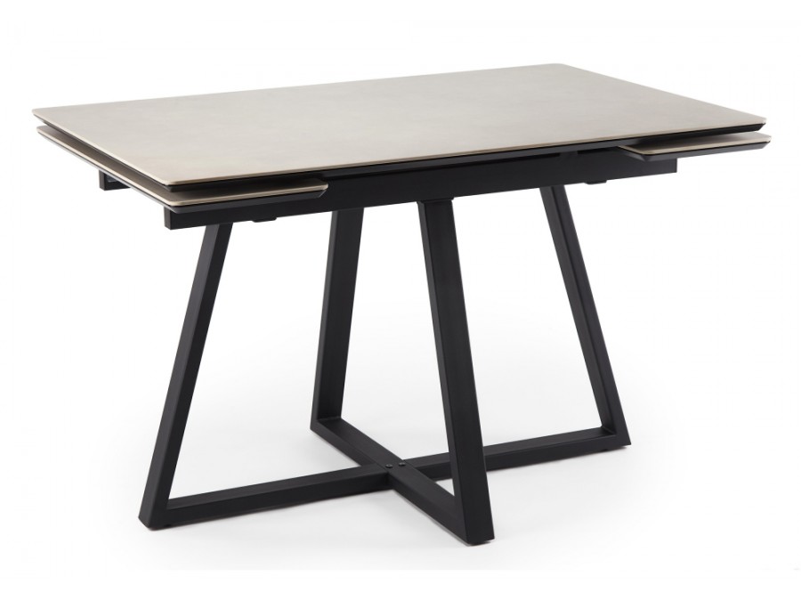 Памелла 120(180)х80 carmen light grey / черный