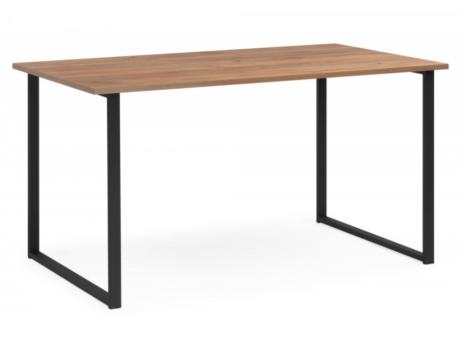 Лиман 140 х 80 дуб крафт золотой / черный матовый